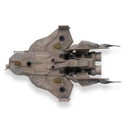Eaglemoss - Battlestar Galactica - Modern Raptor Ship - bottom  view