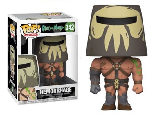 Funko Pop! Vinyl figuur - Animatie Rick and Morty 342 Hemorrhage