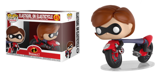 Funko Pop! Vinyl figuur - Animatie Incredibles 45 Elastigirl on Elasticyle