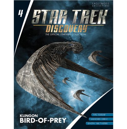 Star Trek Discovery - Eaglemoss 04 - Klingon Bird of Prey magazine