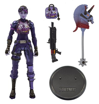 McFarlane actiefiguur - Games Fortnite 10611 Dark Bomber accessoires