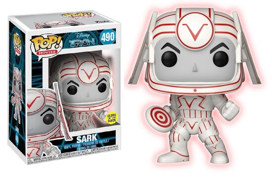 Funko Pop! Vinyl figuur - Scifi Tron 490 Sark Glow in the Dark