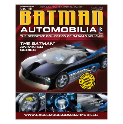 Eaglemoss model - DC Batman Automobilia Collection Batman Animated Series 18 Batmobile