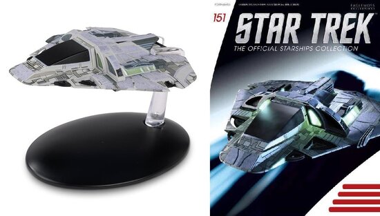 Eaglemoss model - Star Trek The Official Starships Collection 151 B'omar Patrol Ship