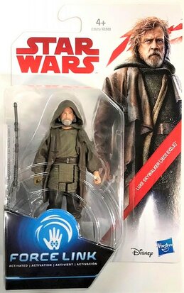 Hasbro actiefiguur - Star Wars The Last Jedi Force Link C1503/C3525 Luke Skywalker Jedi Exile
