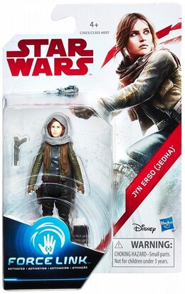 Hasbro actiefiguur - Star Wars The Last Jedi Force Link C1503/C3523 Jyn Erso Jedha