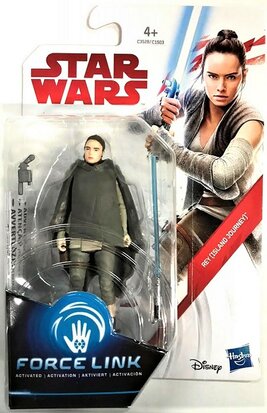 Hasbro actiefiguur - Star Wars The Last Jedi Force Link C1503/C3528 Rey Island Journey