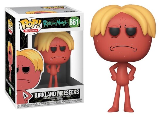 Funko Pop! Vinyl figuur - Animatie Rick and Morty 661 Kirkland Meeseeks