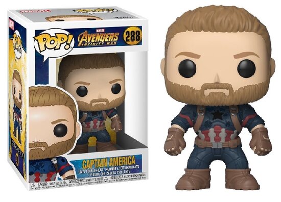 Funko Pop! Vinyl figuur - Marvel Avengers Infinity War 288 Captain America