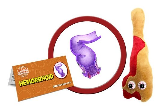 Giant Microbes Orgaan - Wetenschap biologie aambei