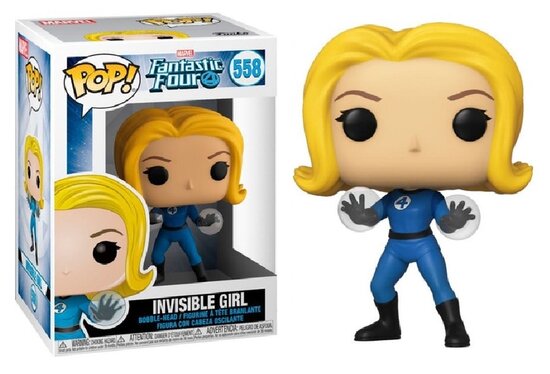 Funko Pop! Vinyl Figure - Marvel Fantastic Four 558 Invisible Girl