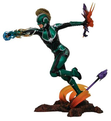 Diamond Select Toys PVC Diorama - Marvel Captain Marvel 83453 Captain Marvel Starforce