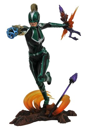 Diamond Select Toys PVC Diorama - Marvel Captain Marvel 83453 Captain Marvel Starforce