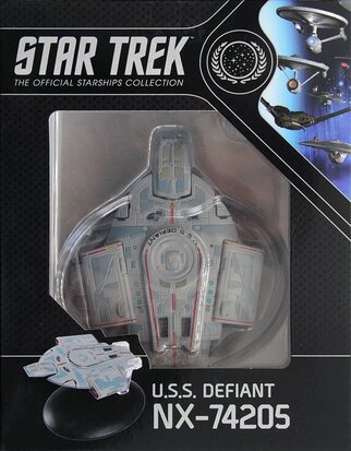 Eaglemoss model - Star Trek The Official Starships Collection 4435 USS Defiant NX-74205