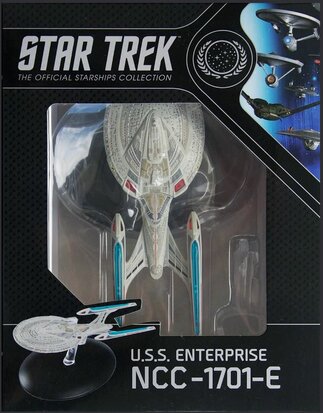 Eaglemoss Model - Star Trek The Next Generation The Official Starships Collection 4442 USS Enterprise NCC-1701-E