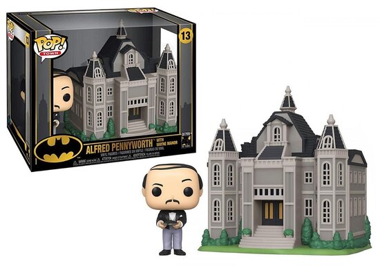 Funko Pop! Vinyl Figure - DC Batman 80th Anniversary 13 Alfred Pennyworth with Wayne Manor