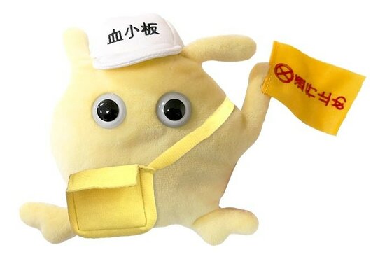 Giant Microbes Plush - Science Biology Cells at Work 01036 Platelet