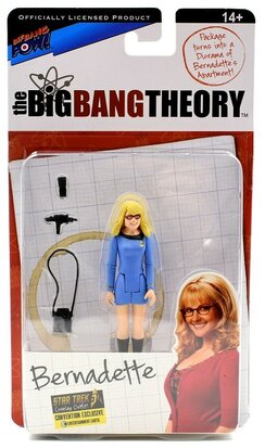 Bif Bang Pow! Action Figure - Comedy The Big Bang Theory Convention Exclusive 17119 Bernadette in Star Trek cosplay