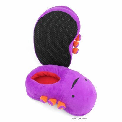 I Heart Guts Plush - Science Biology Kidney Slippers