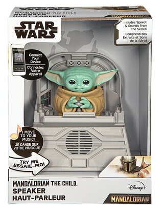 eKids - Star Wars The Mandalorian The Child Baby Yoda Speaker