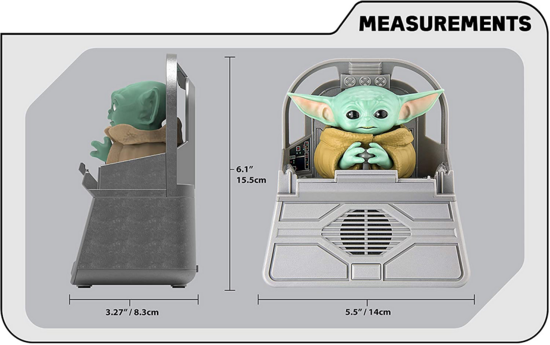 eKids - Star Wars The Mandalorian The Child Baby Yoda Speaker