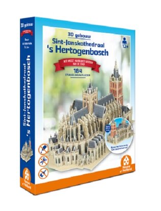 House of Holland 3D puzzel - Technologie architectuur 373524 Sint-Janskathedraal 's-Hertogenbosch