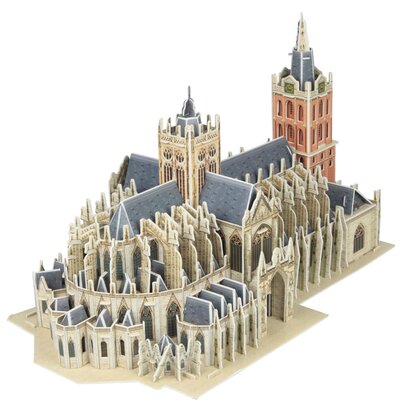 House of Holland 3D puzzel - Technologie architectuur 373524 Sint-Janskathedraal 's-Hertogenbosch