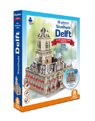 House of Holland 3D puzzel - Technologie architectuur 373333 Stadhuis Delft
