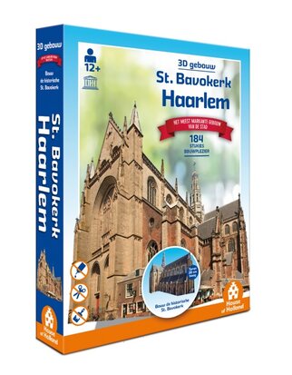 House of Holland 3D puzzel - Technologie architectuur 373340 St.Bavokerk Haarlem