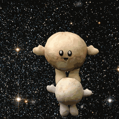 Celestial Buddies Plush - Science Astronomy Cosmic Buddy Pluto and Charon