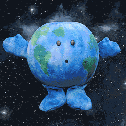 Celestial Buddies Plush - Science Astronomy Cosmic Buddy Earth