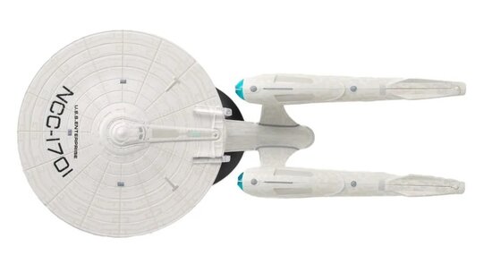 Star Trek Eaglemoss XL23 - 10 inch USS Enterprise (2009 Movie)