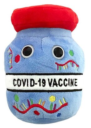 Giant Microbes Plush - Science Biology Disease 01150 COVID-19 Coronavirus Disease 2019 Vaccine