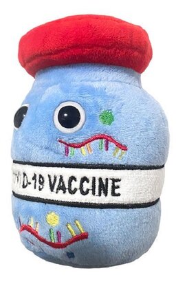 Giant Microbes Plush - Science Biology Disease 01150 COVID-19 Coronavirus Disease 2019 Vaccine