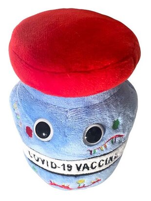 Giant Microbes Plush - Science Biology Disease 01150 COVID-19 Coronavirus Disease 2019 Vaccine