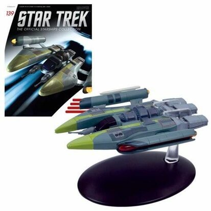 Eaglemoss Star Trek #139 - Vaadwaur Assault Fighter Ship