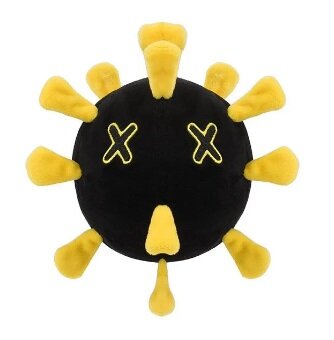 Dead Covid-19 - Giant Microbes pluche - Wetenschap biologie ziekte - Dead Coronavirus Disease 2019