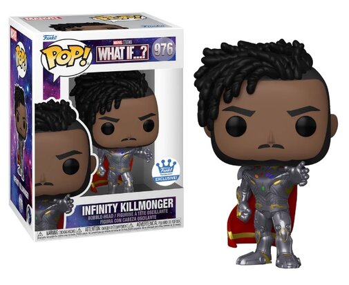 Funko vinyl figuur - Marvel What If 976 Infinity Killmonger Funko Exclusive