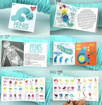 I Heart Guts Plush - Science Biology Organ Penis