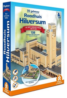 House of Holland 3D Puzzle - Technology Architecture 3D Building 373005 City Hall Hilversum