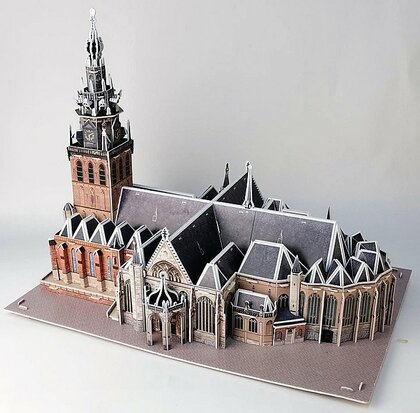 Tucker's Fun Factory 3D Puzzle - Technology Architecture 3D Building 074055 Saint-Stevens Church Nijmegen