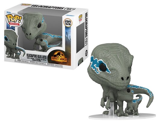 Funko Vinyl Figure - Scifi Jurassic World Dominion 1212 Velociraptor (Blue and Beta)