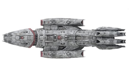 Eaglemoss model - Scifi Battlestar Galactica 17 Valkyrie