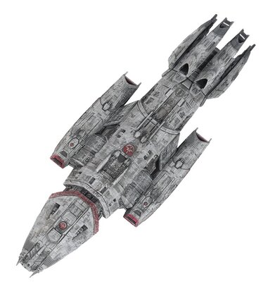 Eaglemoss model - Scifi Battlestar Galactica 17 Valkyrie