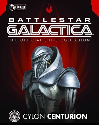 Eaglemoss Figurine - Scifi Battlestar Galactica SP01 Modern Cylon Centurion Magazine