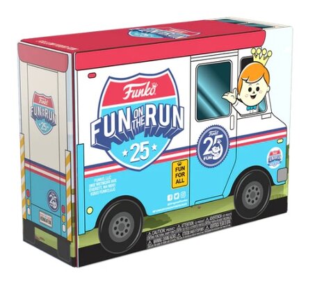 Funko vinyl figuur - Diverse Freddy Funko 25th Anniversary 74248 Fun on the Run Box Online Edition Box