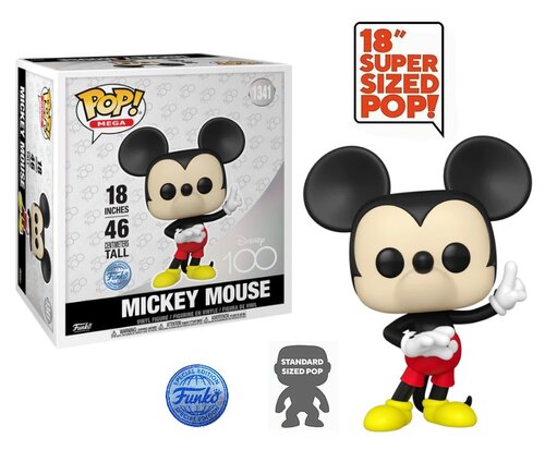 Funko vinyl figuur - Disney Mickey Mouse 18 inch 1341 Mickey Mouse Special Edition