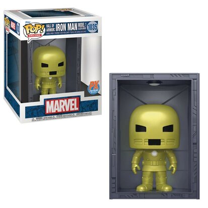 Funko vinyl figuur - Marvel Iron Man Hall of Armor 1035 Model 1 Golden Armor Previews Exclusive