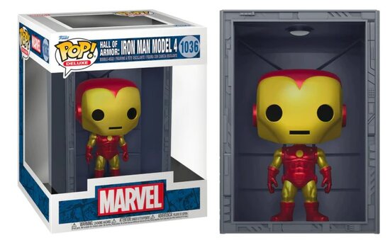 Funko vinyl figuur - Marvel Iron Man Hall of Armor 1036 Model 4 Previews Exclusive