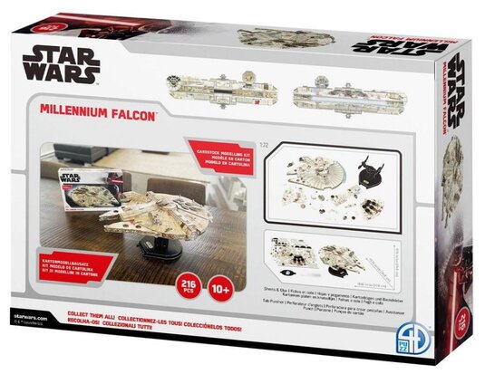 Revell 3D Puzzle - Star Wars Space Ship Scale 1:72 00323 Millennium Falcon